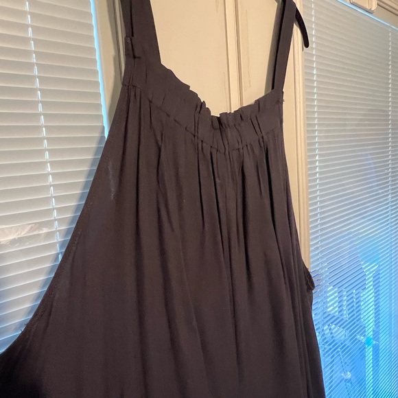 Suzanne Betro Charcoal Sleeveless Jumpsuit - Picture 3 of 5